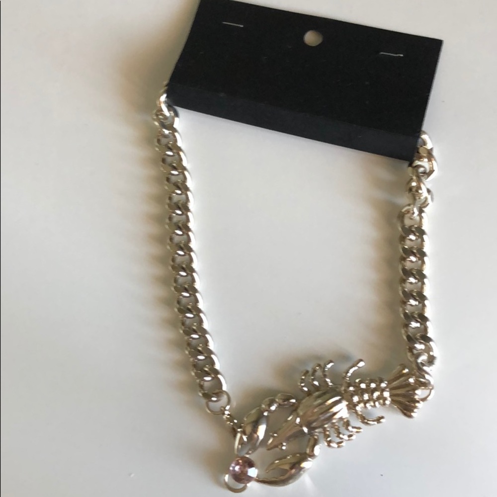 H&M | NWT Scorpion Gold chained Statement Necklace